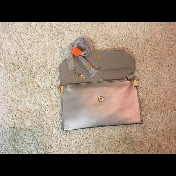 Black leather clutch - Picture 6 of 8